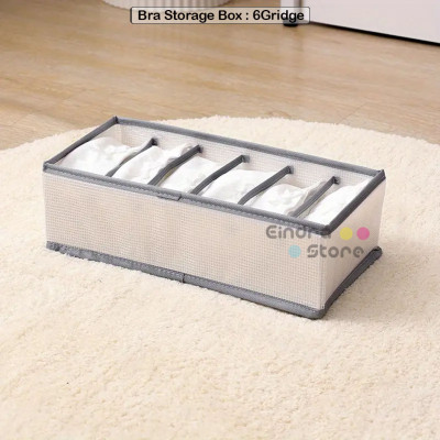 Bra Storage Box : 6Grid